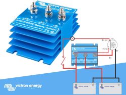 Victron Energy Argodiode jakodiodi 80A 2-akulle  80-2SC