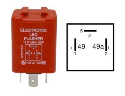 Vilkkurele 12V 1100-0460