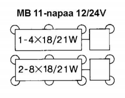 Vilkkurele 24V 1141-0150