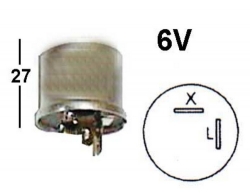 Vilkkurele 6V 1100-0556